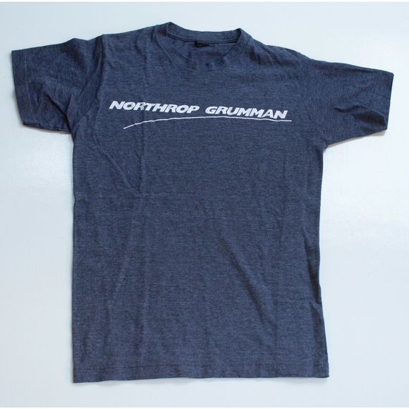 Northrop Grumman Gray Tee T-Shirt Size S
